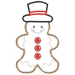 Stickmuster - Gingerbread Christmas Gentleman